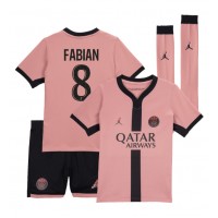 Paris Saint-Germain Fabian Ruiz #8 Tredjeställ Barn 2024-25 Korta ärmar (+ Korta byxor)